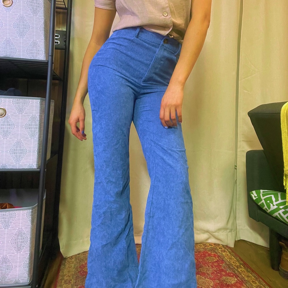 Corduroy Flare Pants